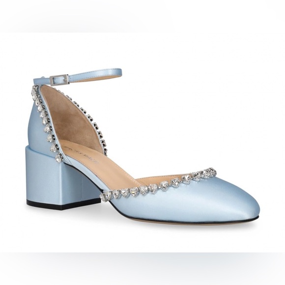 MACH & MACH Audrey Satin Heels - Picture 2 of 4